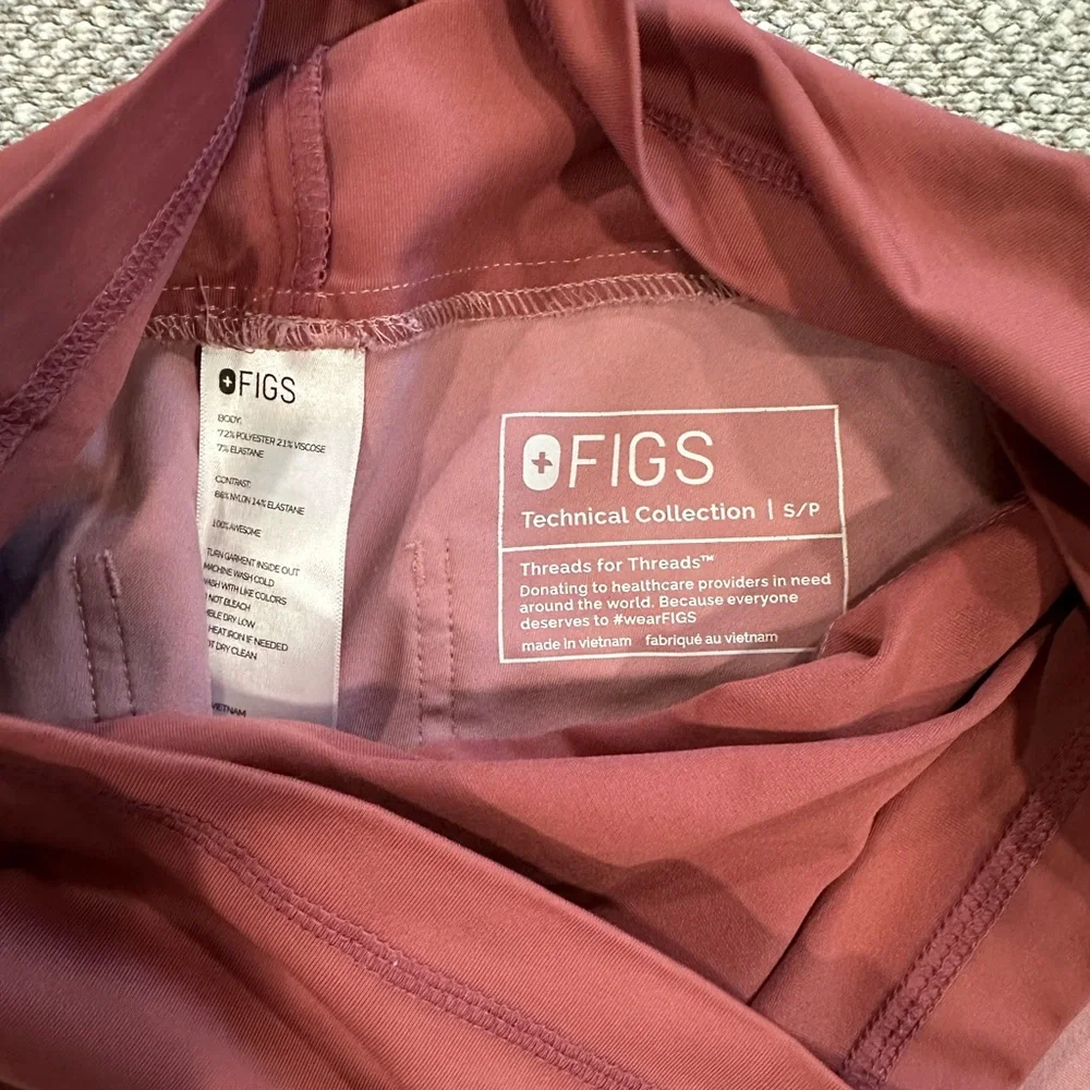 Figs Mauve Technical Collection Scrub Pants - Picture 4 of 4